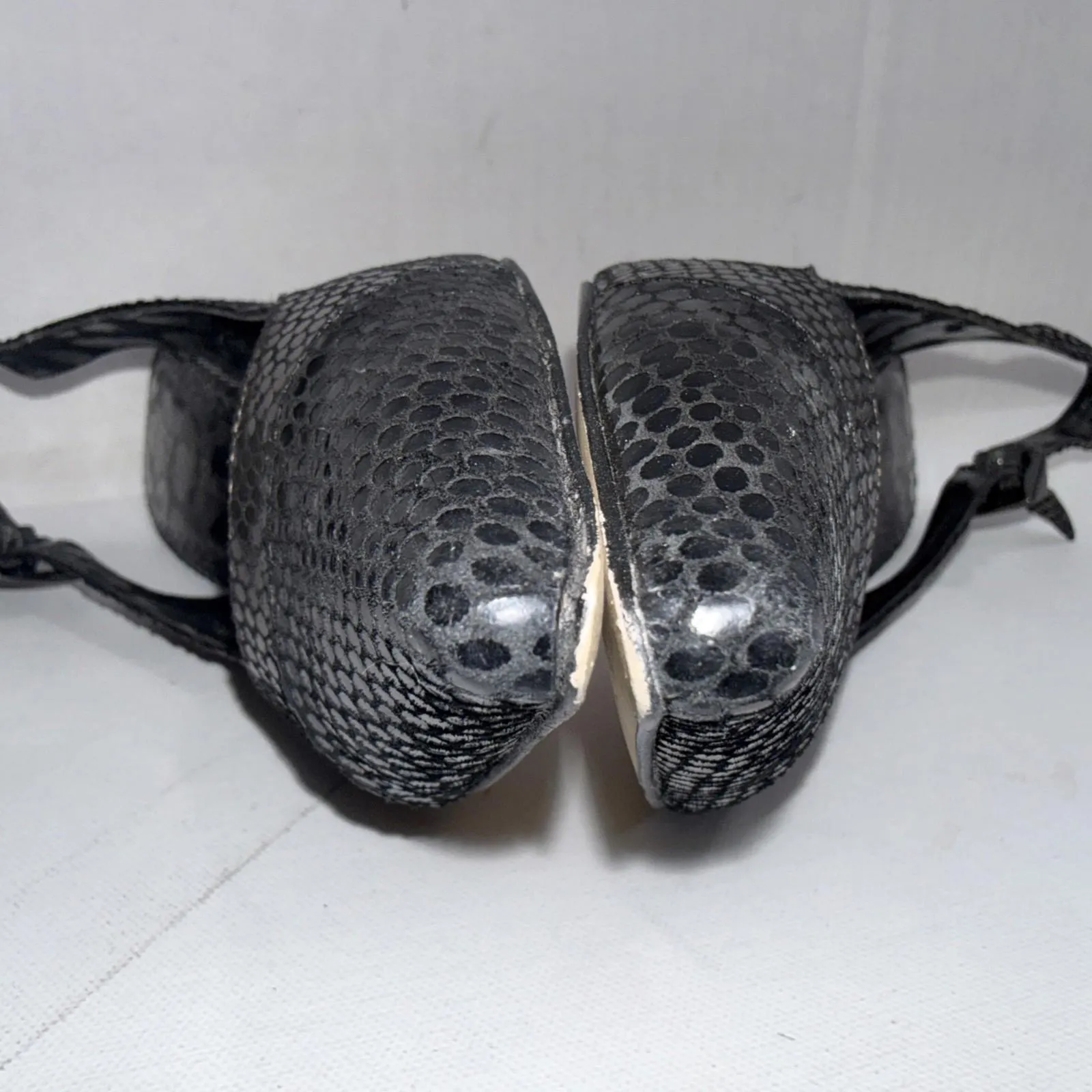 J. RENEE Casual Dress Black Point Heels Slingback Classy Timeless Shoes Size 8.5 - Image 14