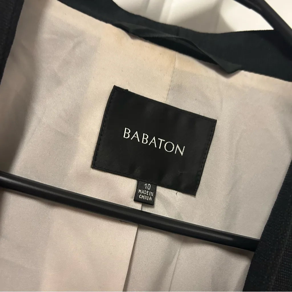 Aritzia Babaton Black Open Blazer SIZE 10 - Image 5