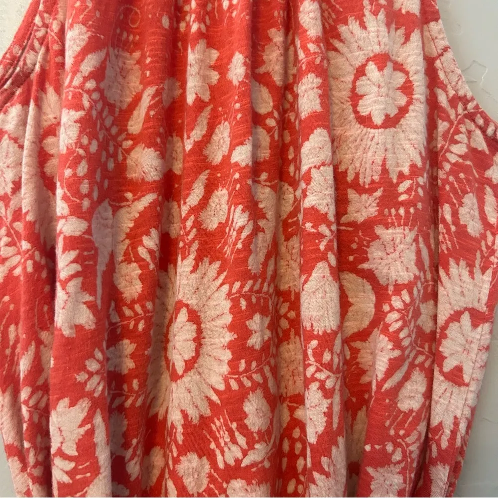 Lucky Brand orange floral print sundress size XS - Image 13