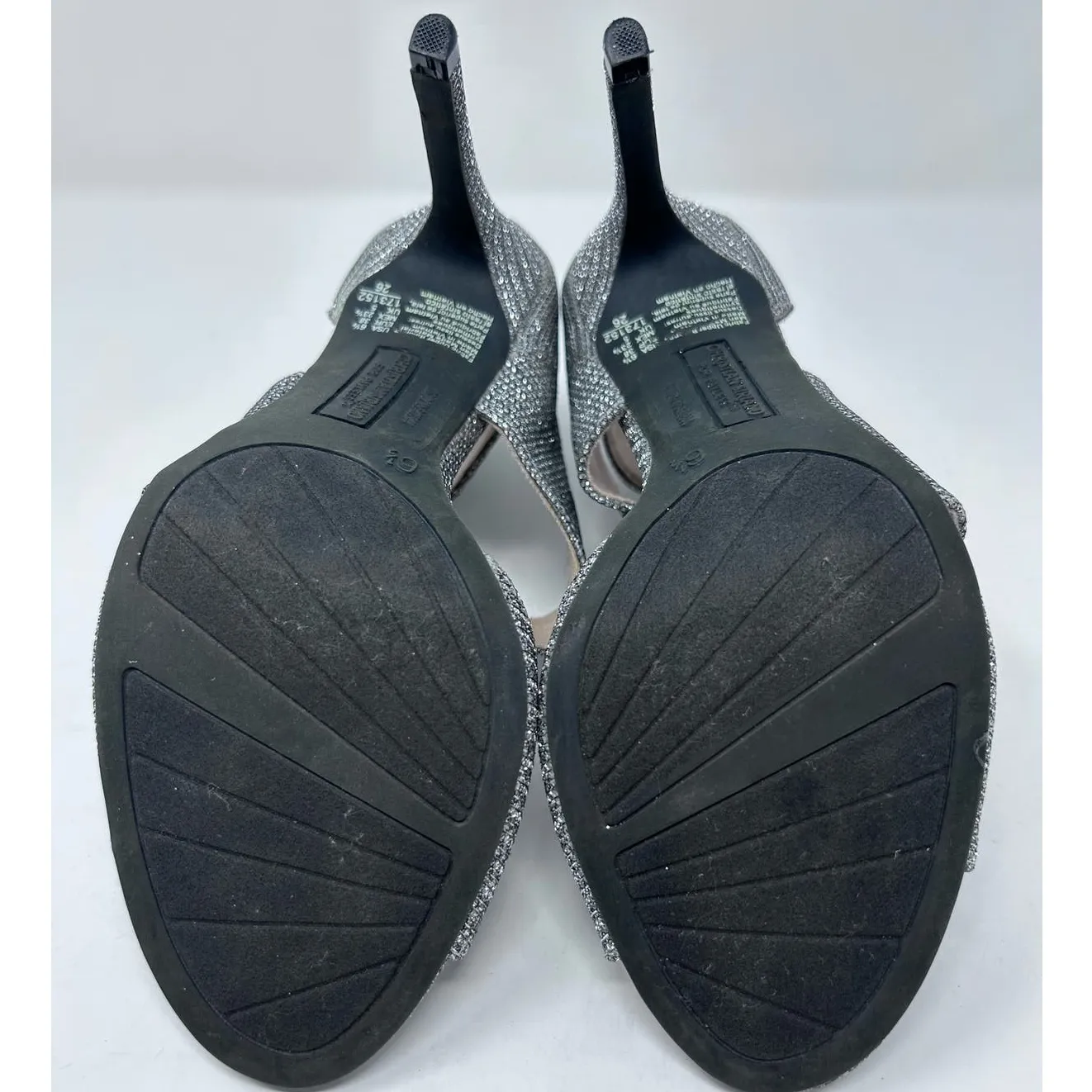 Christian Siriano for Payless Silver Sparkle High Heel‎ Shoes Size 6 1/2 NWT - Image 7