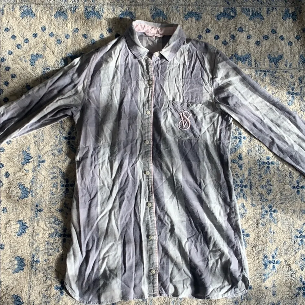Victoria’s Secret Plaid Soft Flannel Nightshirt - Image 5