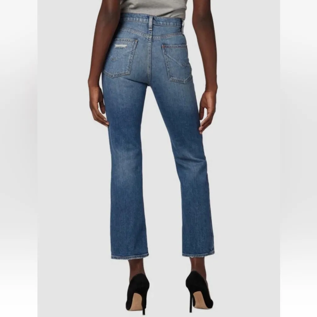 HUDSON Remi High Rise Straight Ankle Jeans in At Last - Image 2