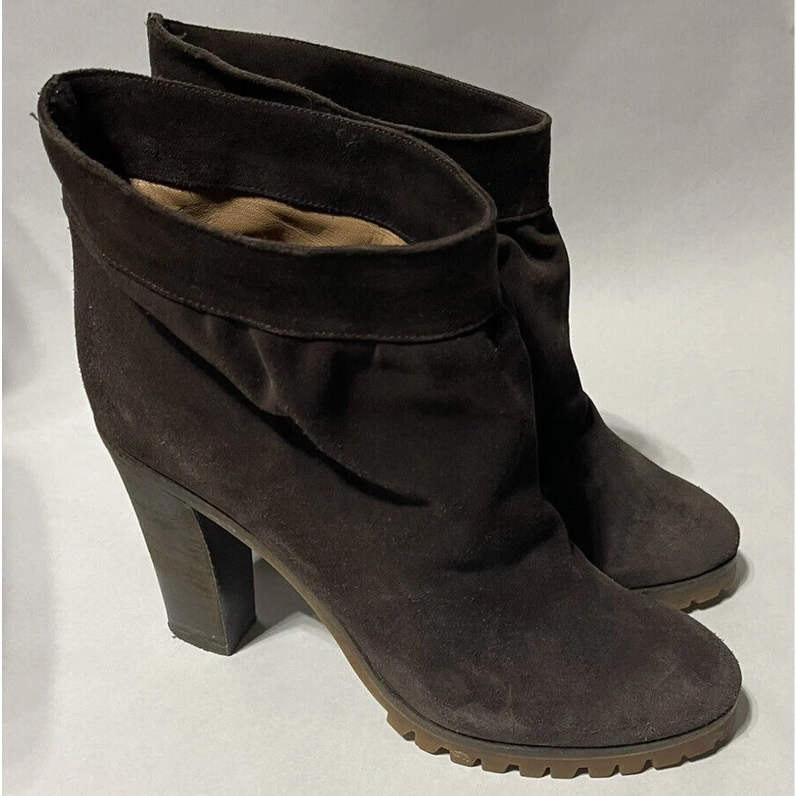 CHLOE Brown Suede‎ boots size 39 - Image 2