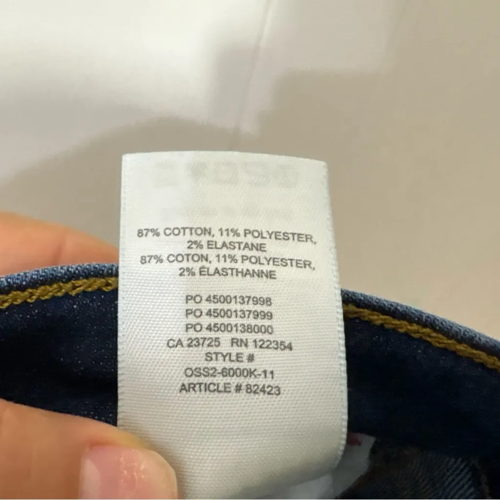 Aritzia Sunday Best Skinny Jeans Dark Wash Size 25 – Classic Stretch Denim Blue - Image 9