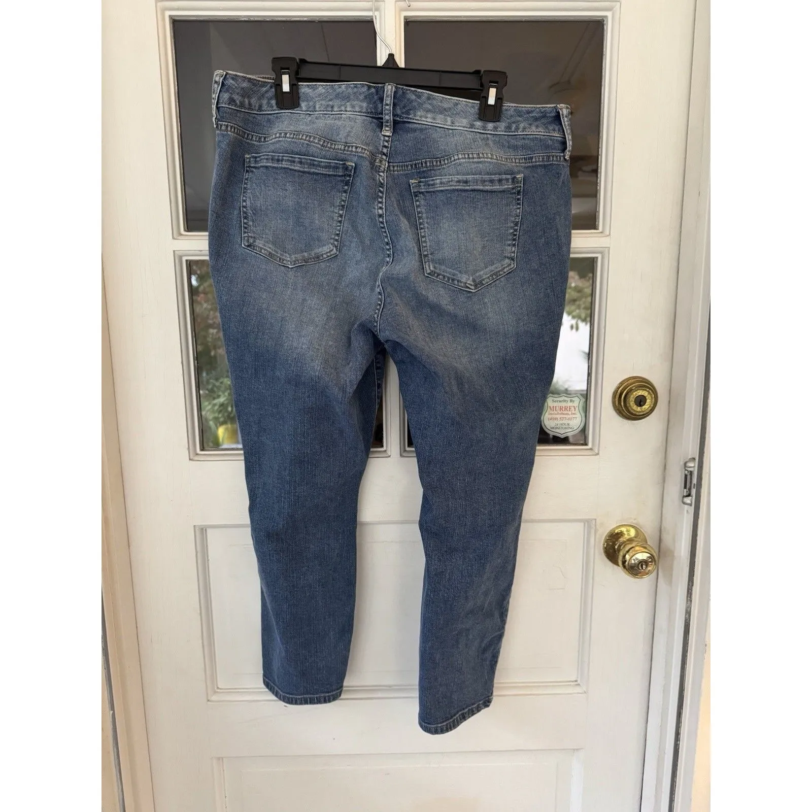 Torrid Denim Jeans Stretchy Medium Heathered Blue Wash Women’s 16R Low Rise - Image 3