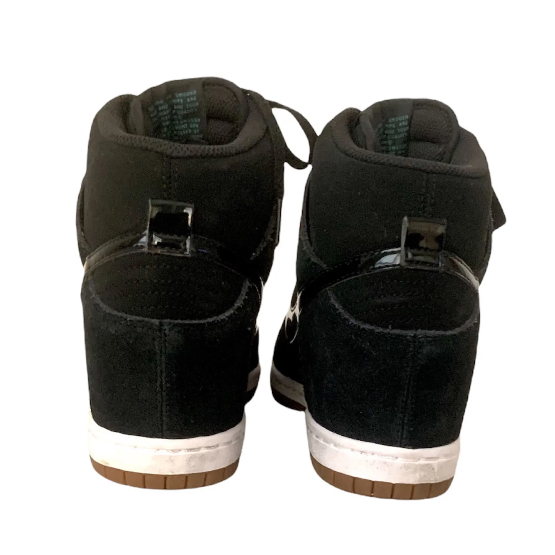 Dunk Sky Hi Essential Black Gum 644877 011 Wmn Sz 8 Wedge Womens Shoes High - Image 7
