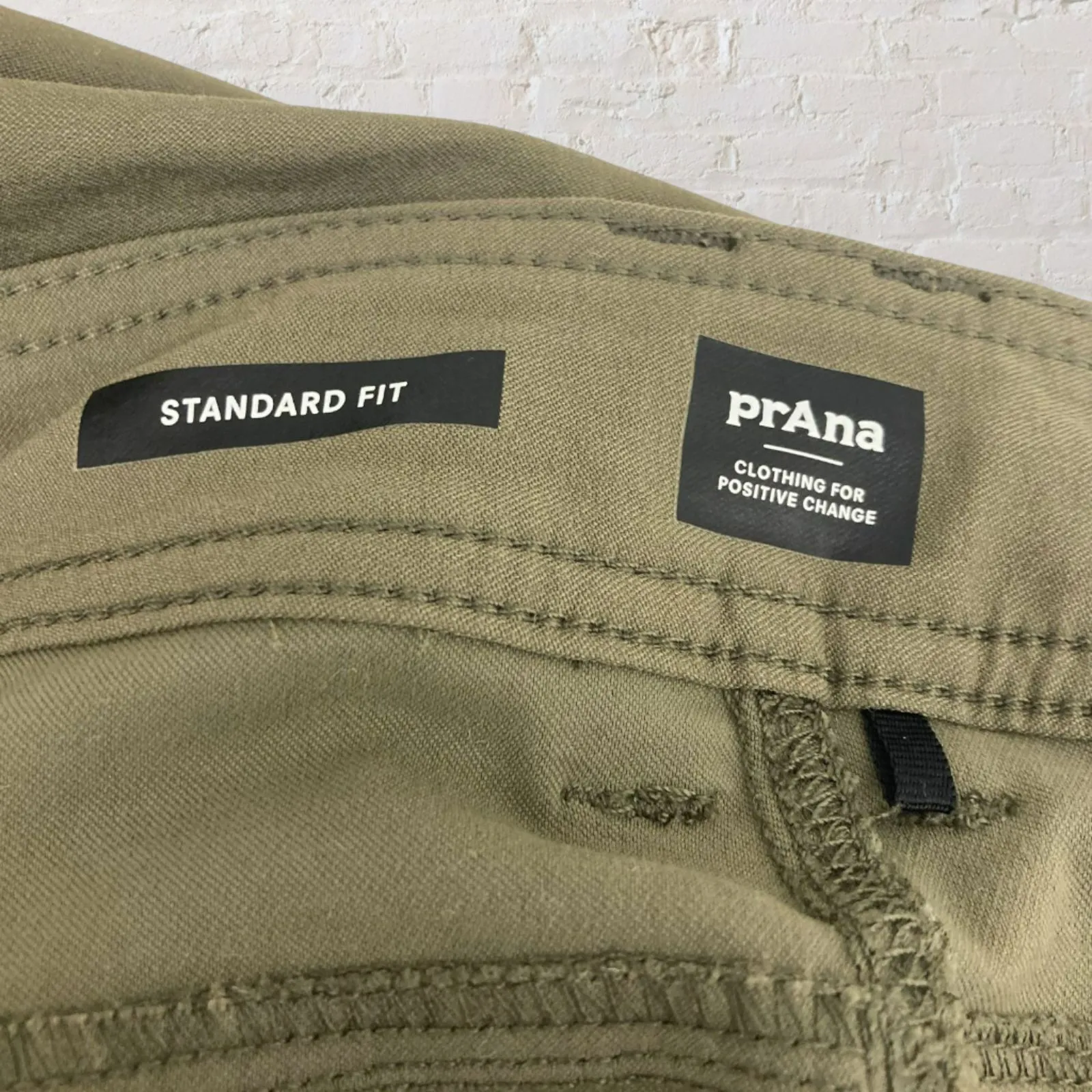 prAna Halle Pant Plus II 22W Olive ReZion Stretch Hiking Outdoor Pants NWOT - Image 13