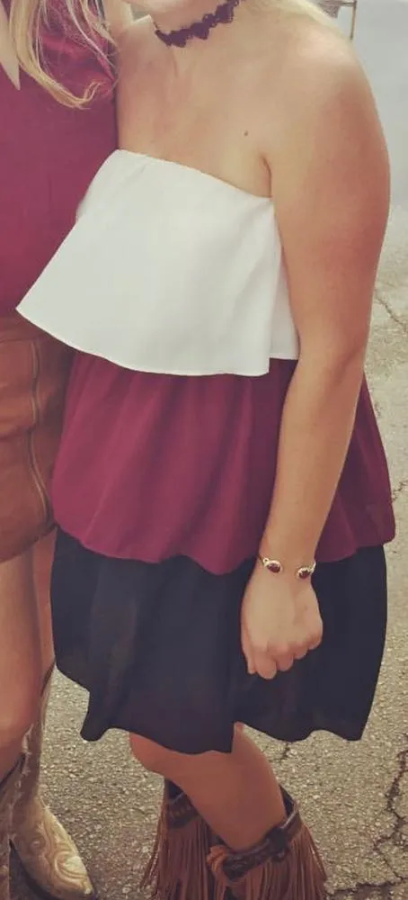 Coveted Clothing Strapless Dress - Image 5