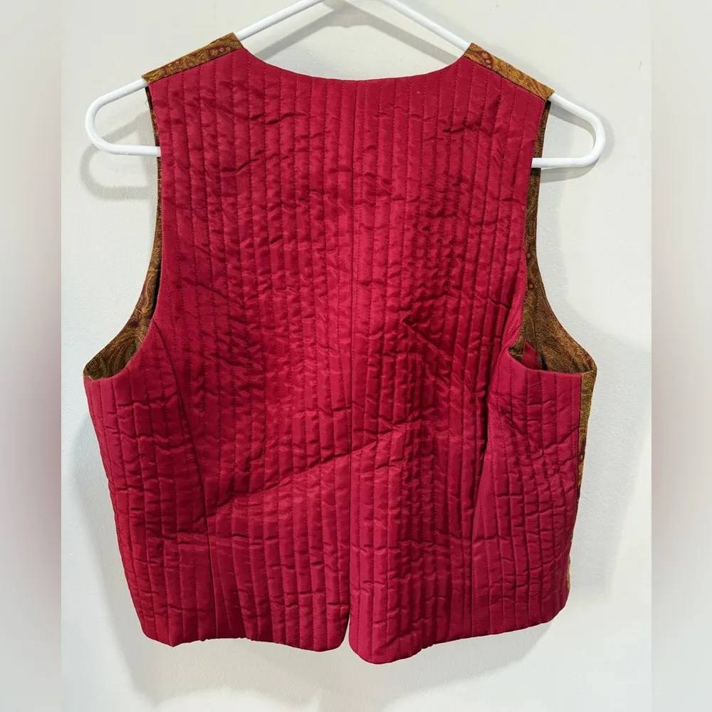 Paisley Vest. Size medium - Image 5