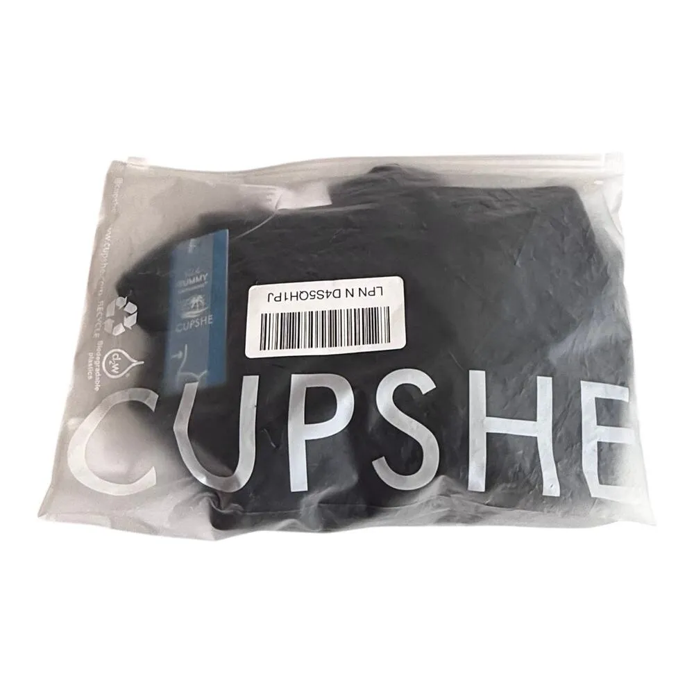 NEW Cupshe SWIMSUIT Women's LG 1PC Bathing Suit Tummy Control Mesh Adj. Straps - Image 10