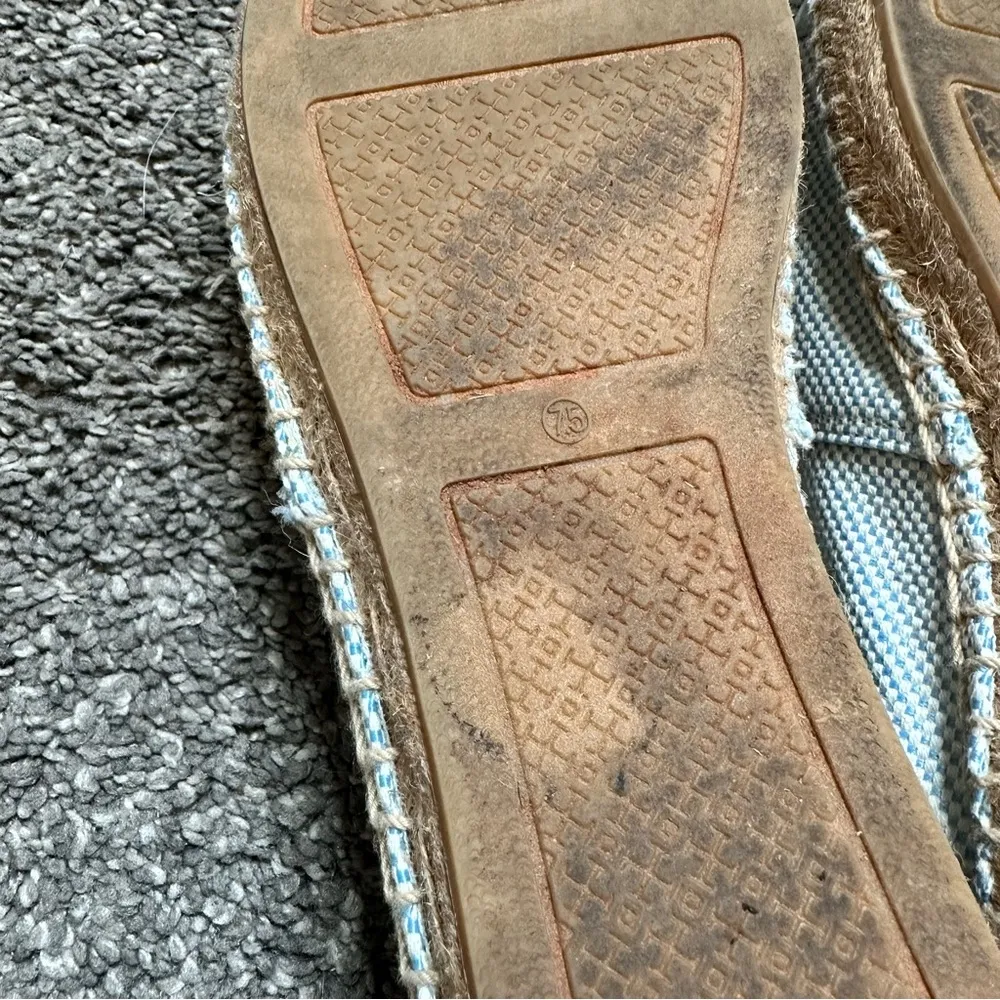 Tory Burch Colorblock Espadrille Flat in Seltzer Blue - Image 7