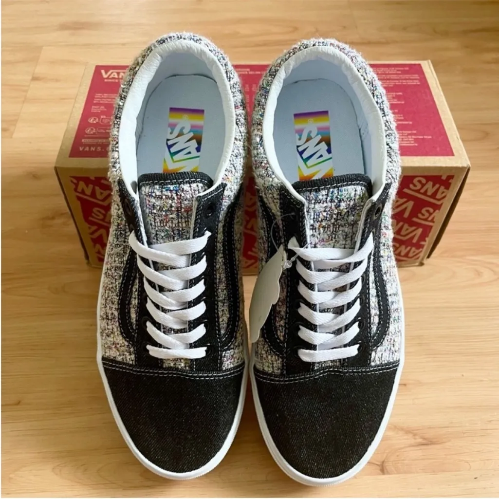 Vans Old Skool 'Together As Ourselves VN000D3HCYL Women 11.0US Mens 9.5US - Image 5