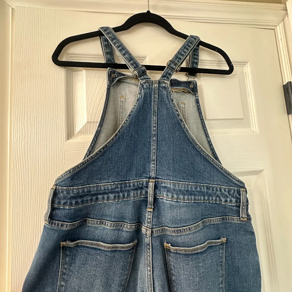 UNIVERSAL THREAD Classic Denim Overalls Jumpsuit Size 10/30 - Image 8