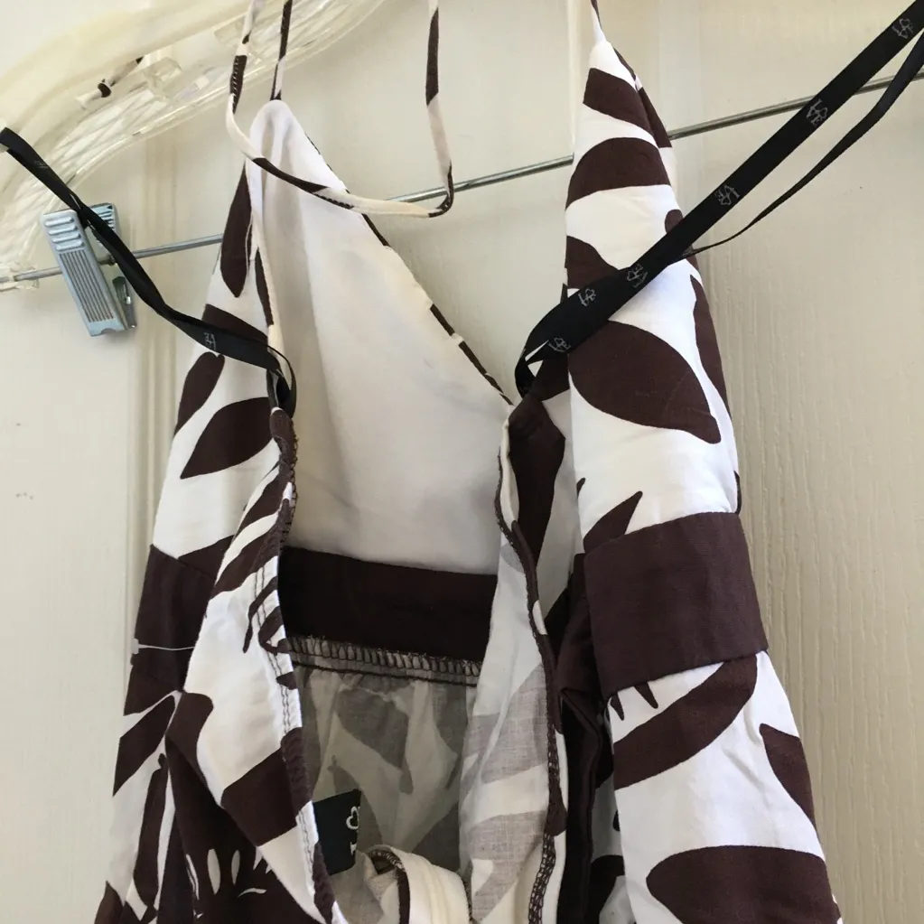 FINAL MARKDOWN Junior’s Love Halter Dress (7) Brown Size undefined - Image 3