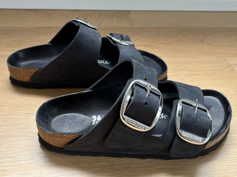 Birkenstock Arizona Soft Footbed Women’s Slide Sandal size 5-5.5 - Image 2