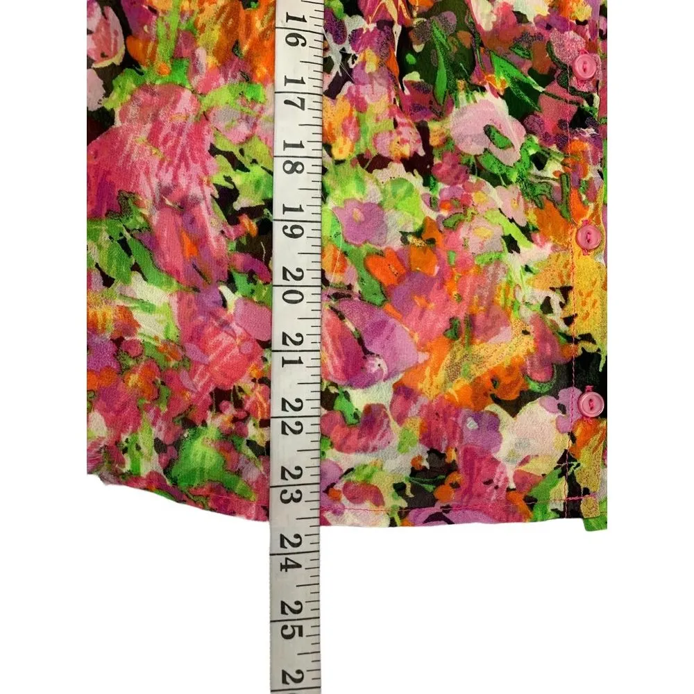 Ambiance Apparel Women's Shear Floral Tank Top - Image 5