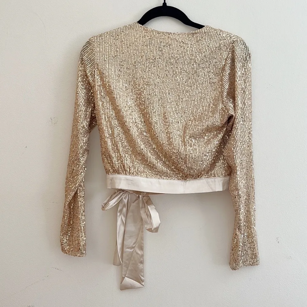 Lulus | She’s Got It All Sequin Top - Image 3