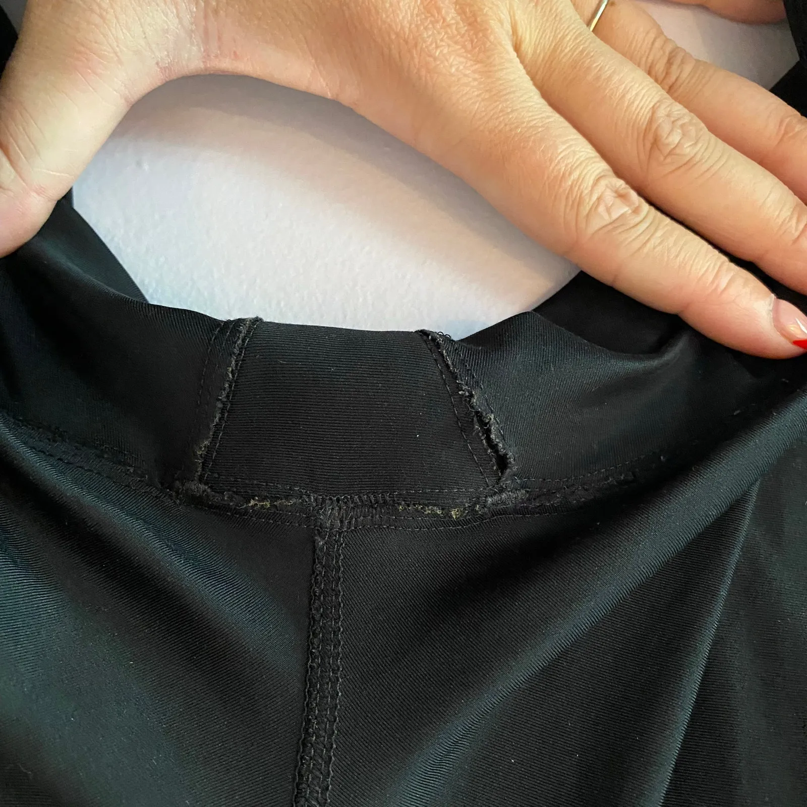 TNA Black Leggings High Rise Tights Active Workout Gym Women's size Medium - Image 9