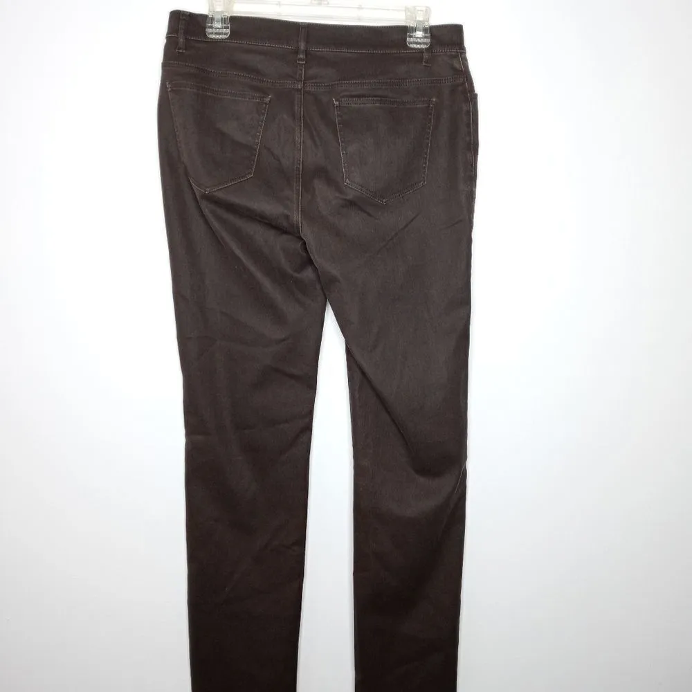 Lafayette 148 brown jeans 8 Brown - Image 4