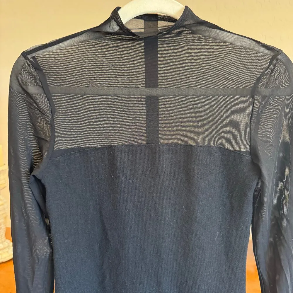 Generation Love Manda Mesh Top – NWT XS Black Sample - Image 3