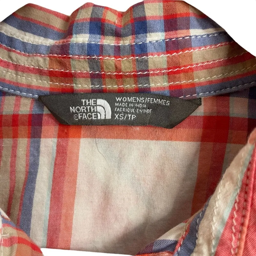 The North Face Multicolor Plaid Button Down Shirt - Image 3