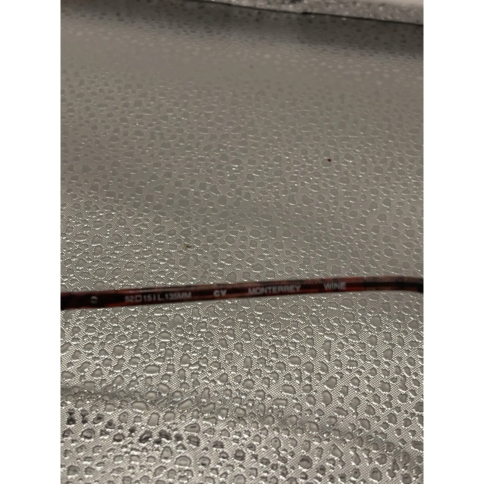 Ellen Tracy Eyeglasses Frames MONTERREY Wine Marble Cat Eye Full Rim 52-15-135 5 - Image 5