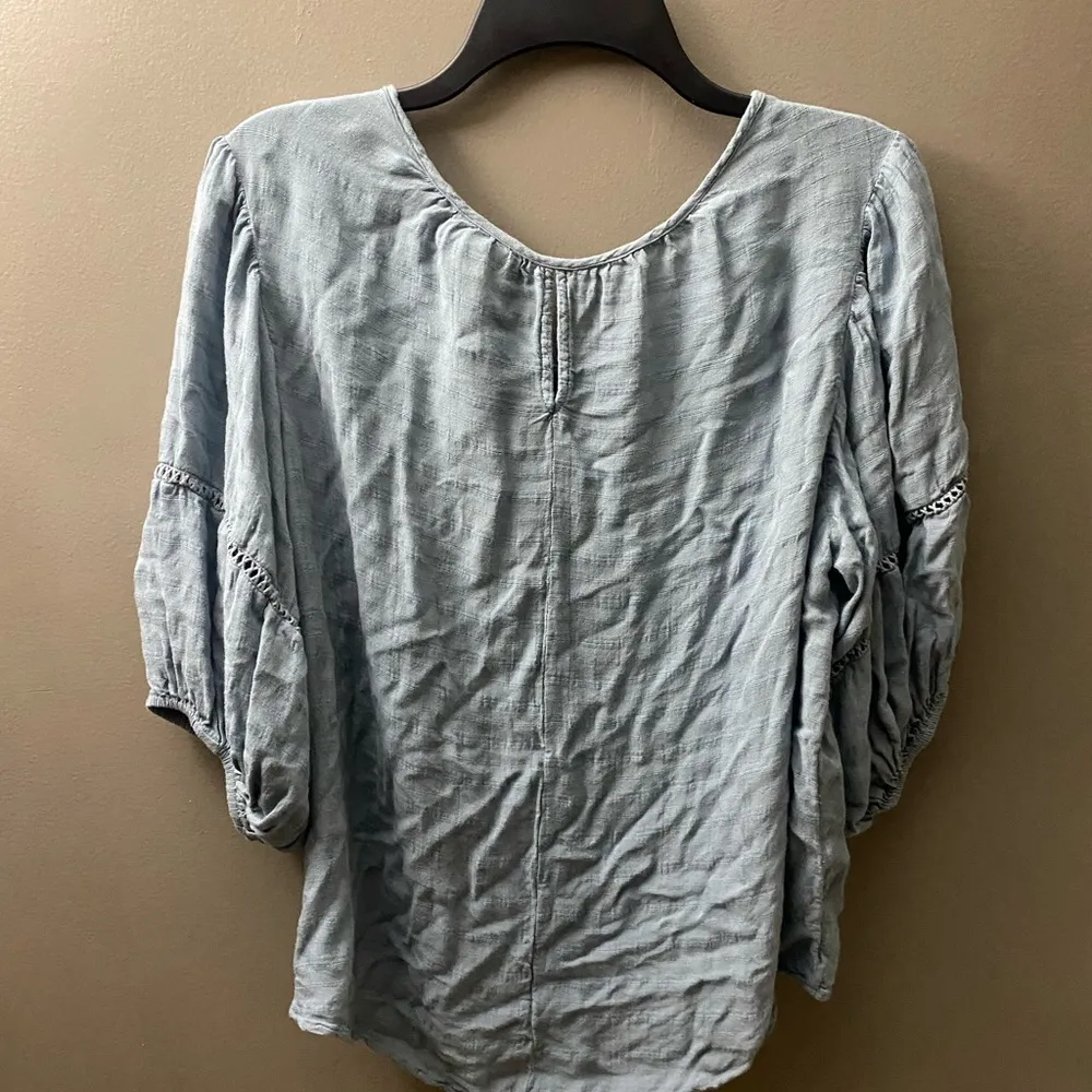 Knox Rose Blouse with Bubble Sleeves - Image 2