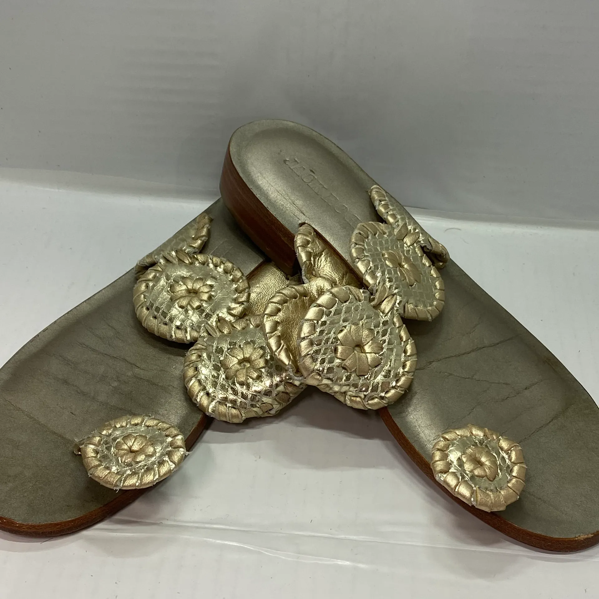 Jack Rogers Santa Fe Toe Ring Sandals 5.5 M - Image 4