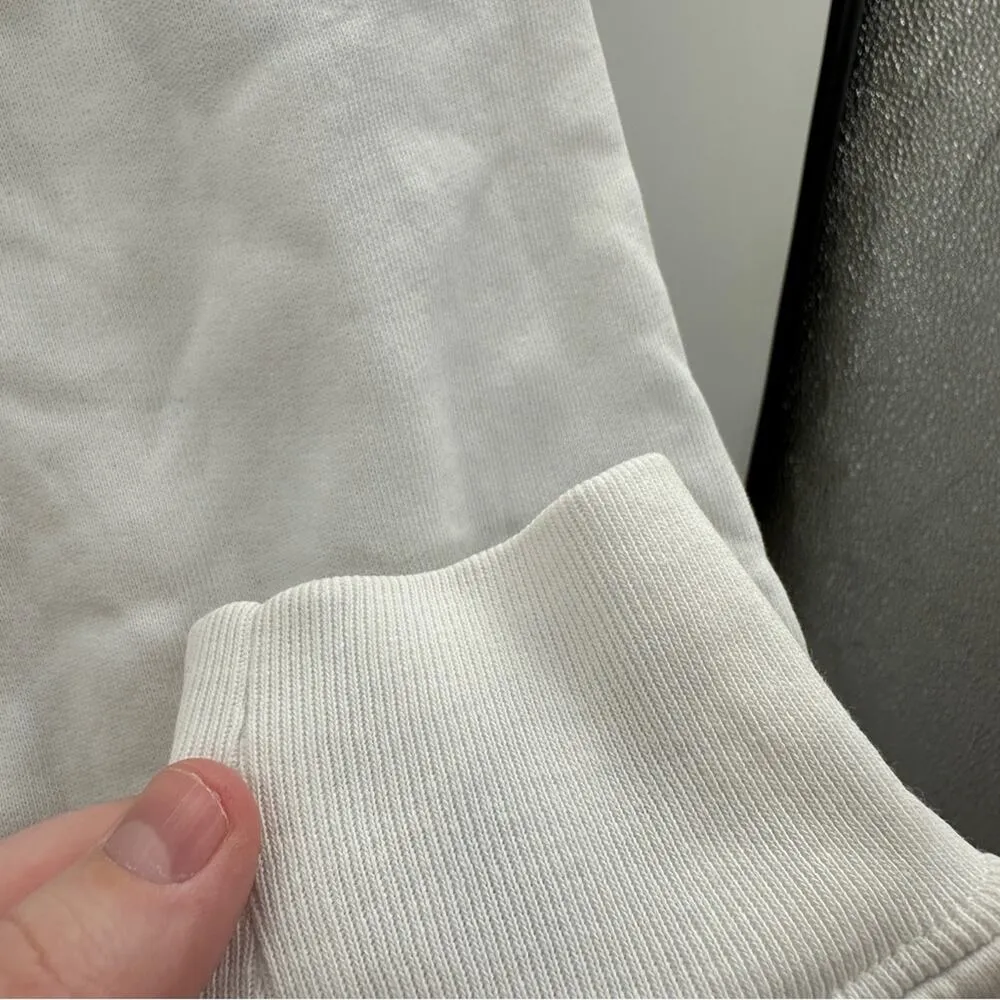 Reformation Tanner White & Blue Light Tie Dye Long Sleeve‎ Hoodie in Tornado XS - Image 11