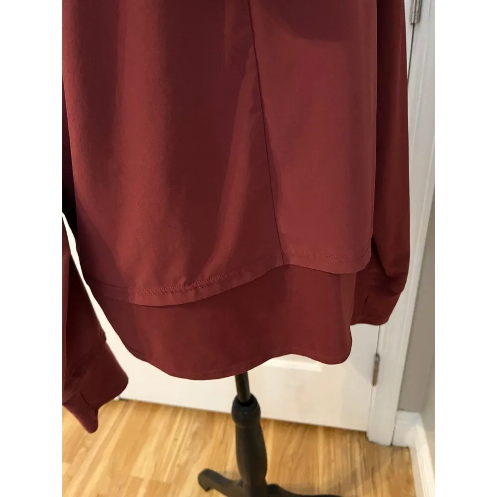 Xersion Hooded Yoga Jacket sz medium - Image 6