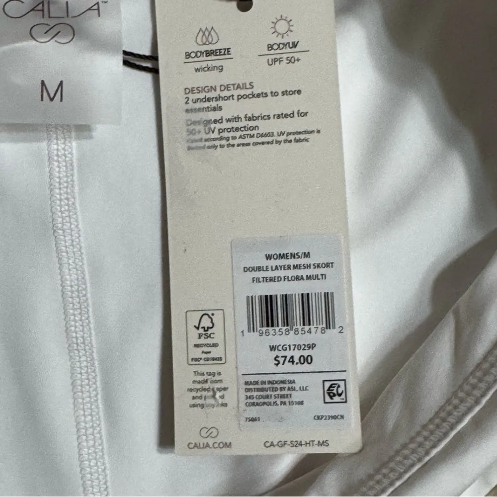 CALIA Women’s Double Layer Mesh Golf Skort Size M - Image 12