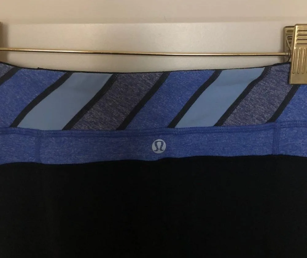 Lululemon Black Reversible Yoga Pants  - Image 8