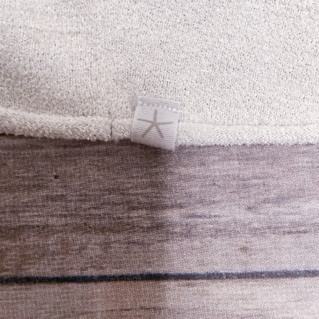 Barefoot Dreams Cozychic Ultra Lite Fog Gray Hi Lo Waterfall Lapel Cardigan L XL - Image 7