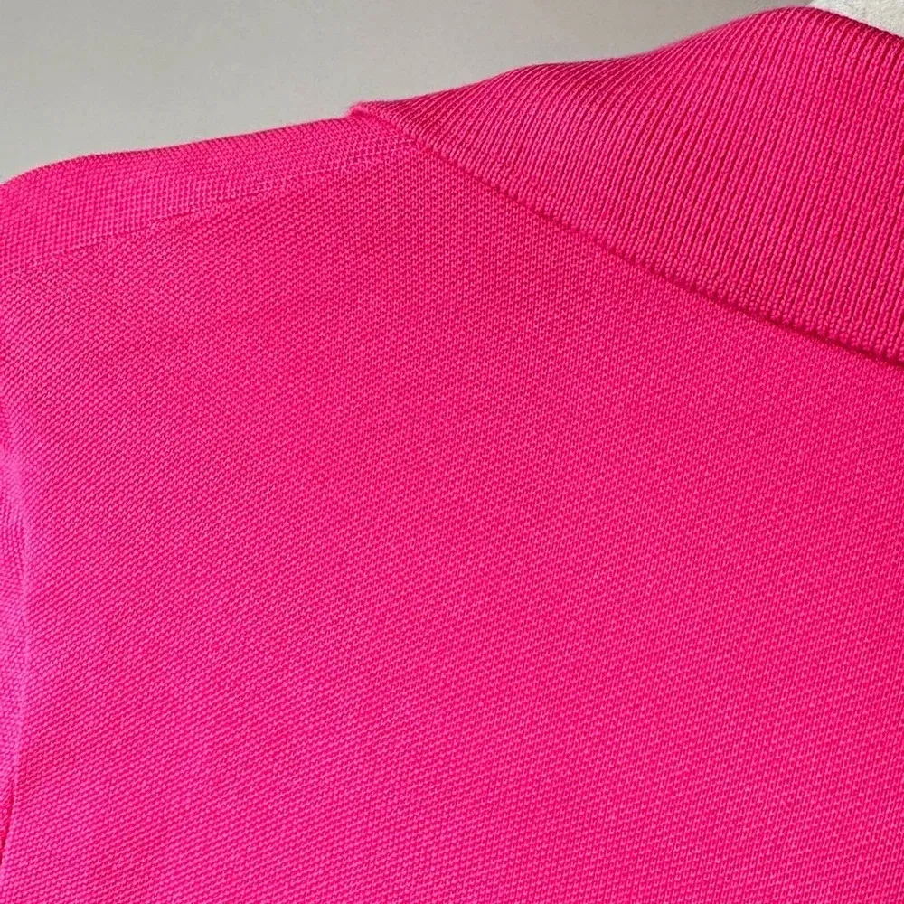 Lilly Pulitzer Pink Polo with Palm Tree - Size XS - Image 15
