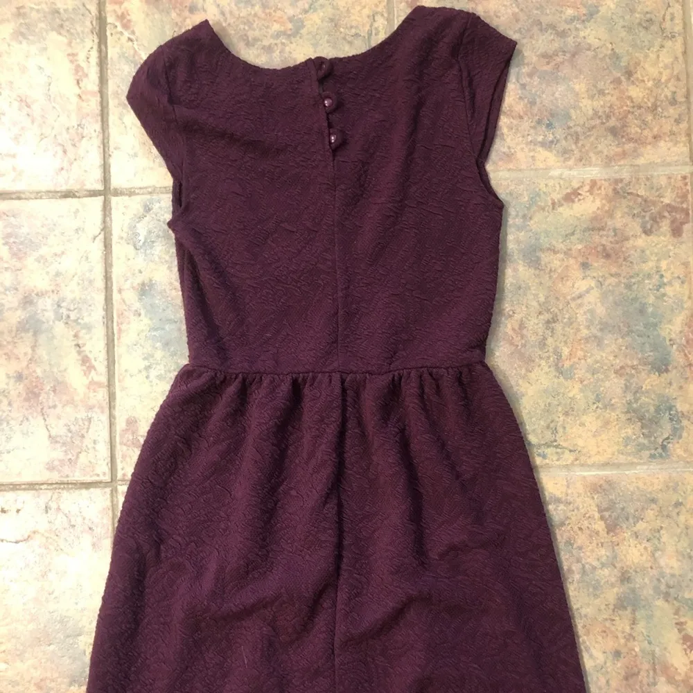 [eyelash couture] Small Plum Apron Dress - Image 2