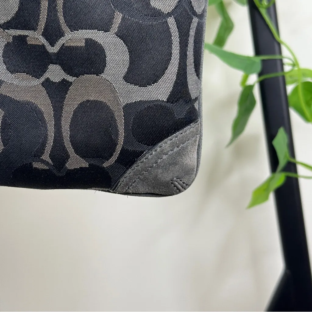 Y2K Coach Optic Signature Fabric Swingpack Crossbody Bag D05K-8K22 - Image 5