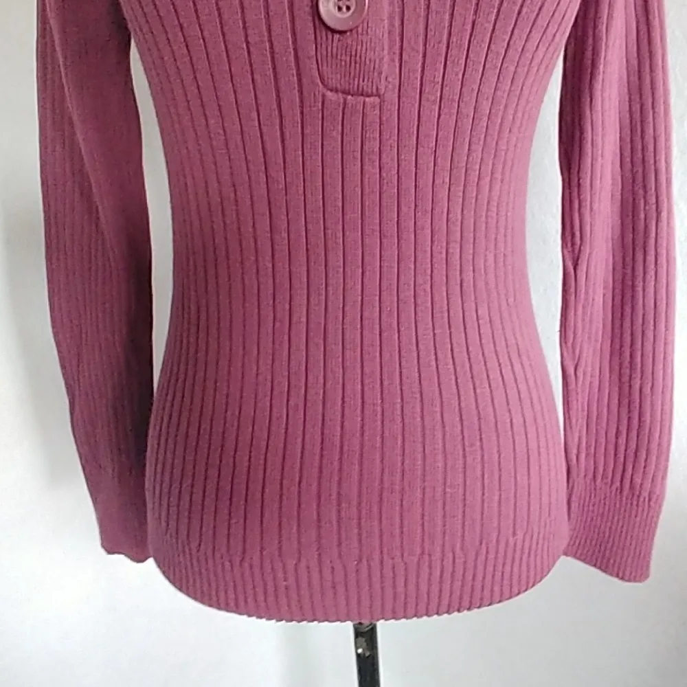 Calvin Klein Women's Cotton Ribbed Sweater - Image 5