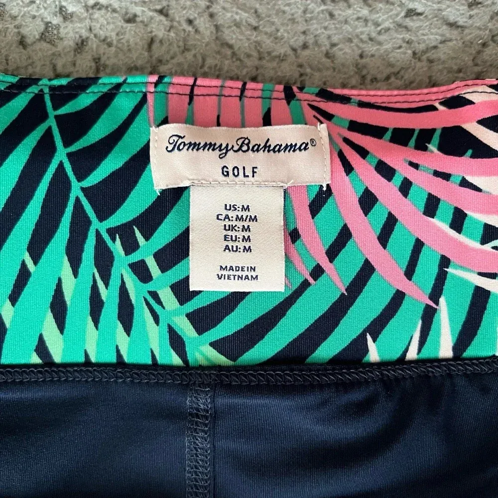 Women’s Tommy Bahama Active Golf Skort Skirt Tropical Print Size Medium EUC - Image 5