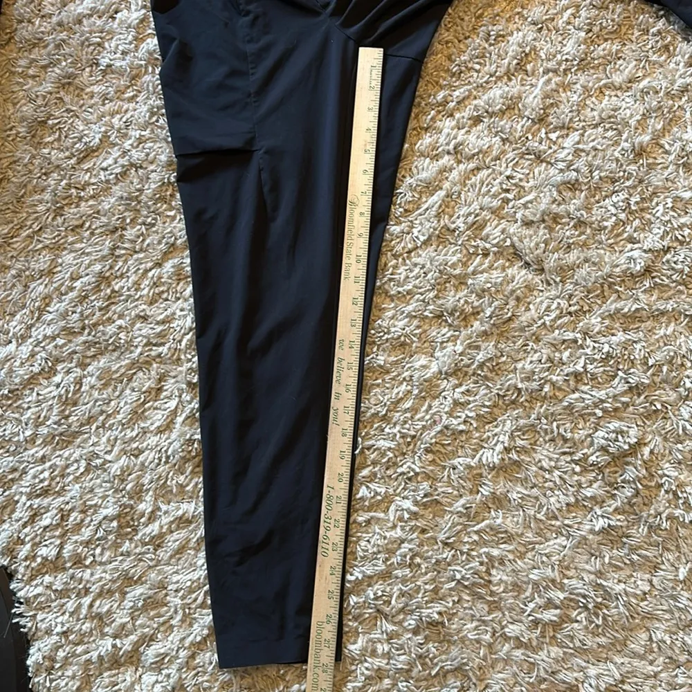 Athleta Skyline Paper Bag Waist Dress pants paper bag waist Black size 6 - Image 12