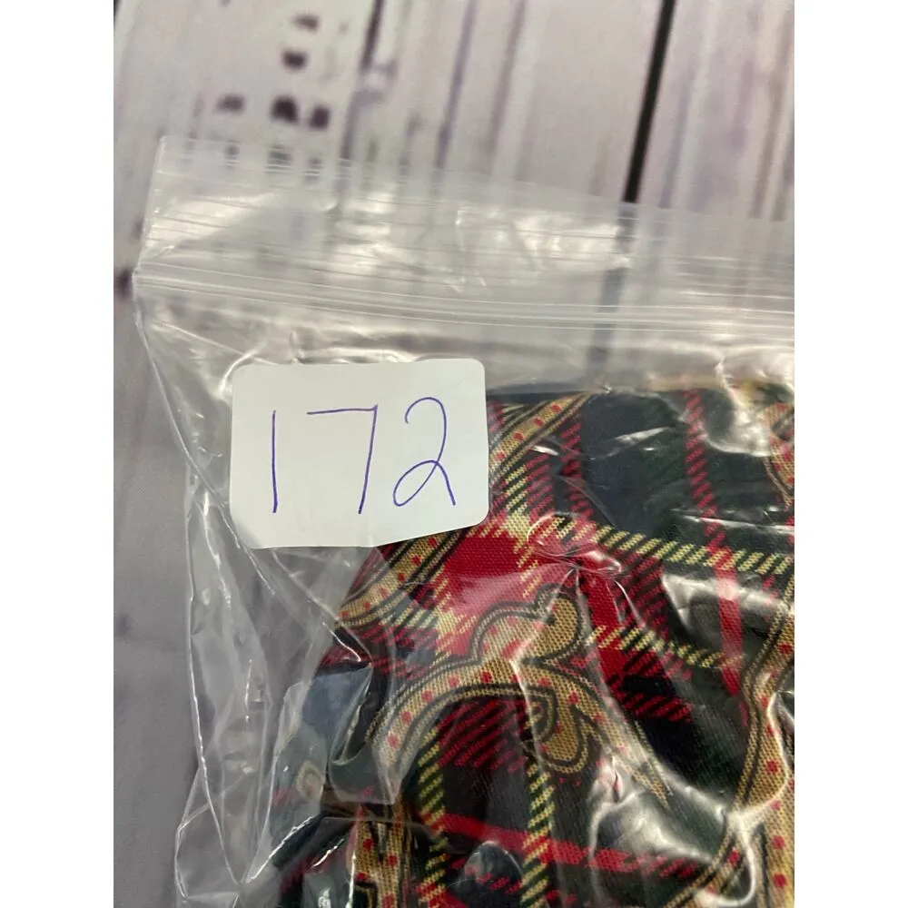 Vintage Talbots Button Up Plaid Shirt Womens 6 Holiday Flannel Rayon Wool USA - Image 10