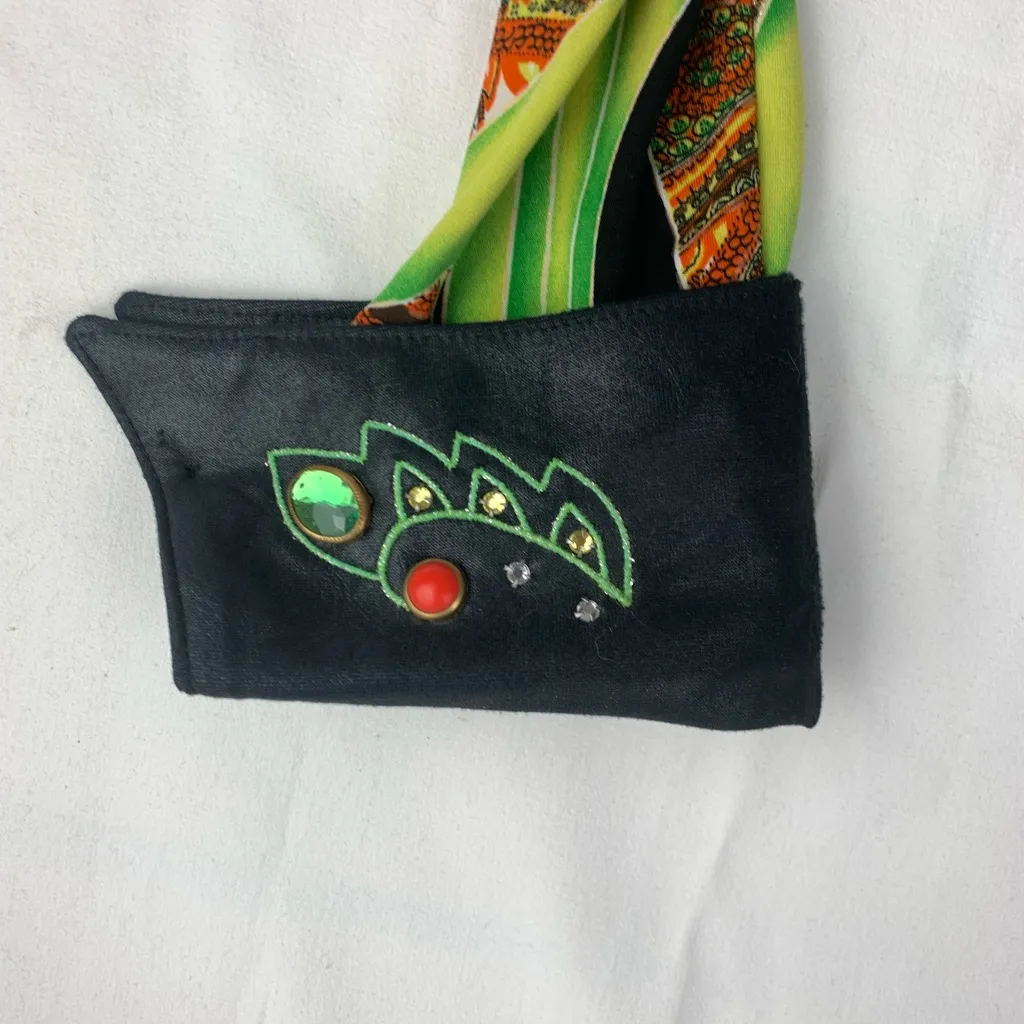 1849 Authentic Ranchwear size small show riding long sleeve shirt green black us - Image 6