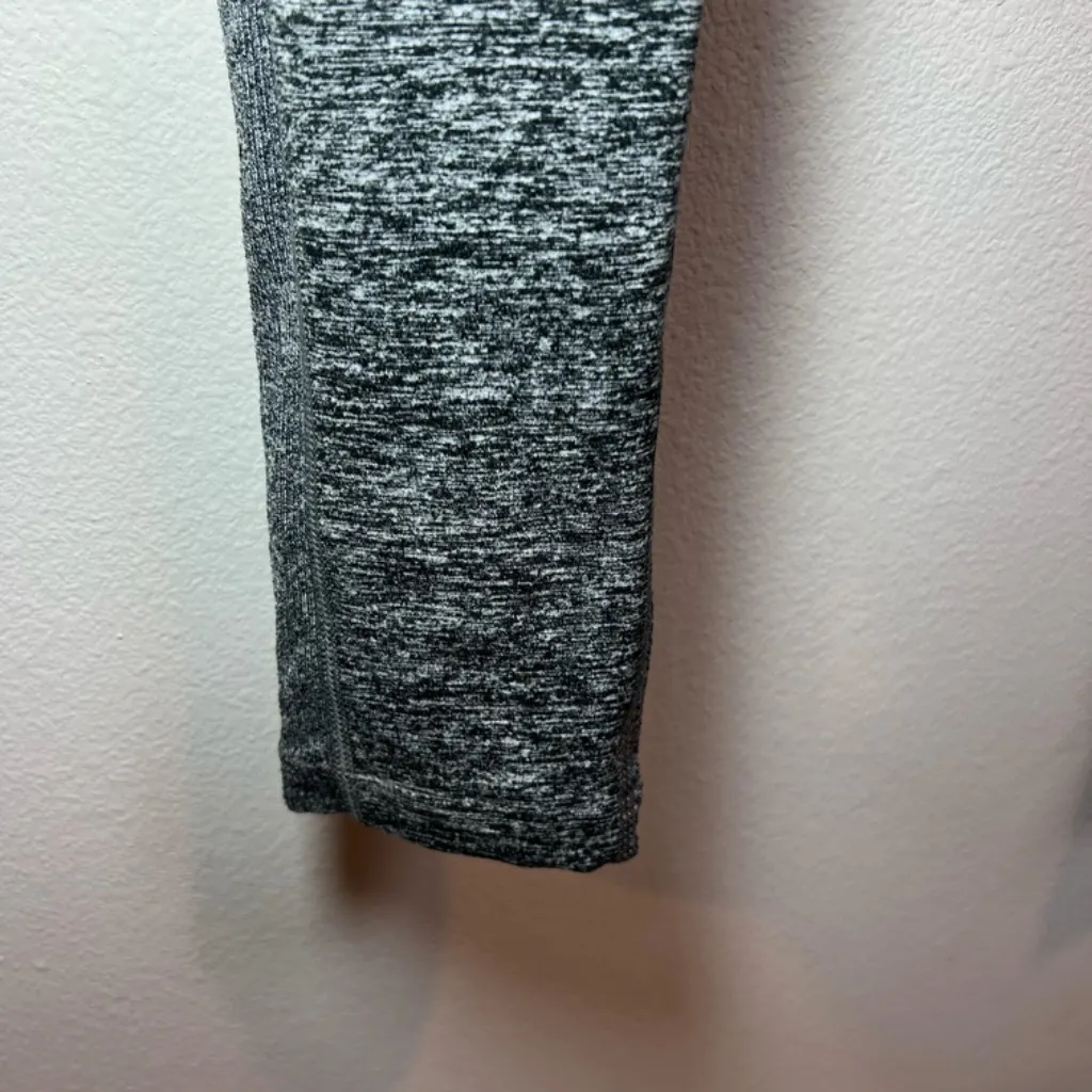 Athleta Womens Exhale Heel Tight Leggings Heather Gray High Waist Athletic Small - Image 4