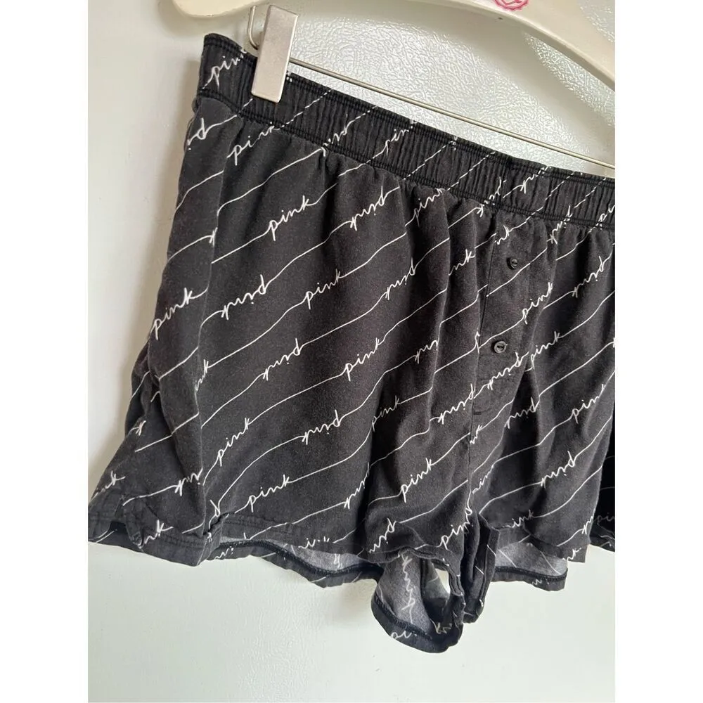PINK Victoria’s Secret Sleep Shorts Woman’s Size Large - Image 2