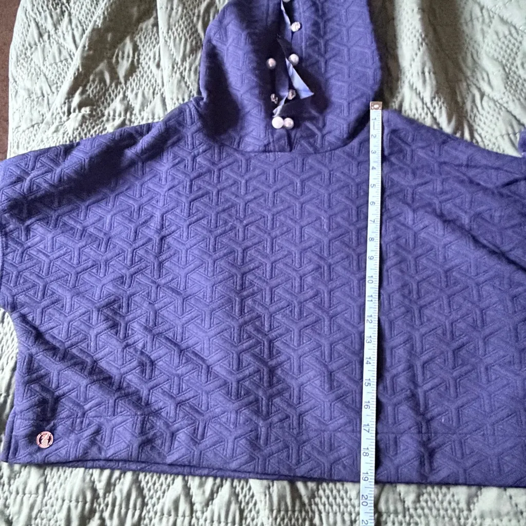 Simply Southern Navy Quilted Top with Pearl Accents - Image 7