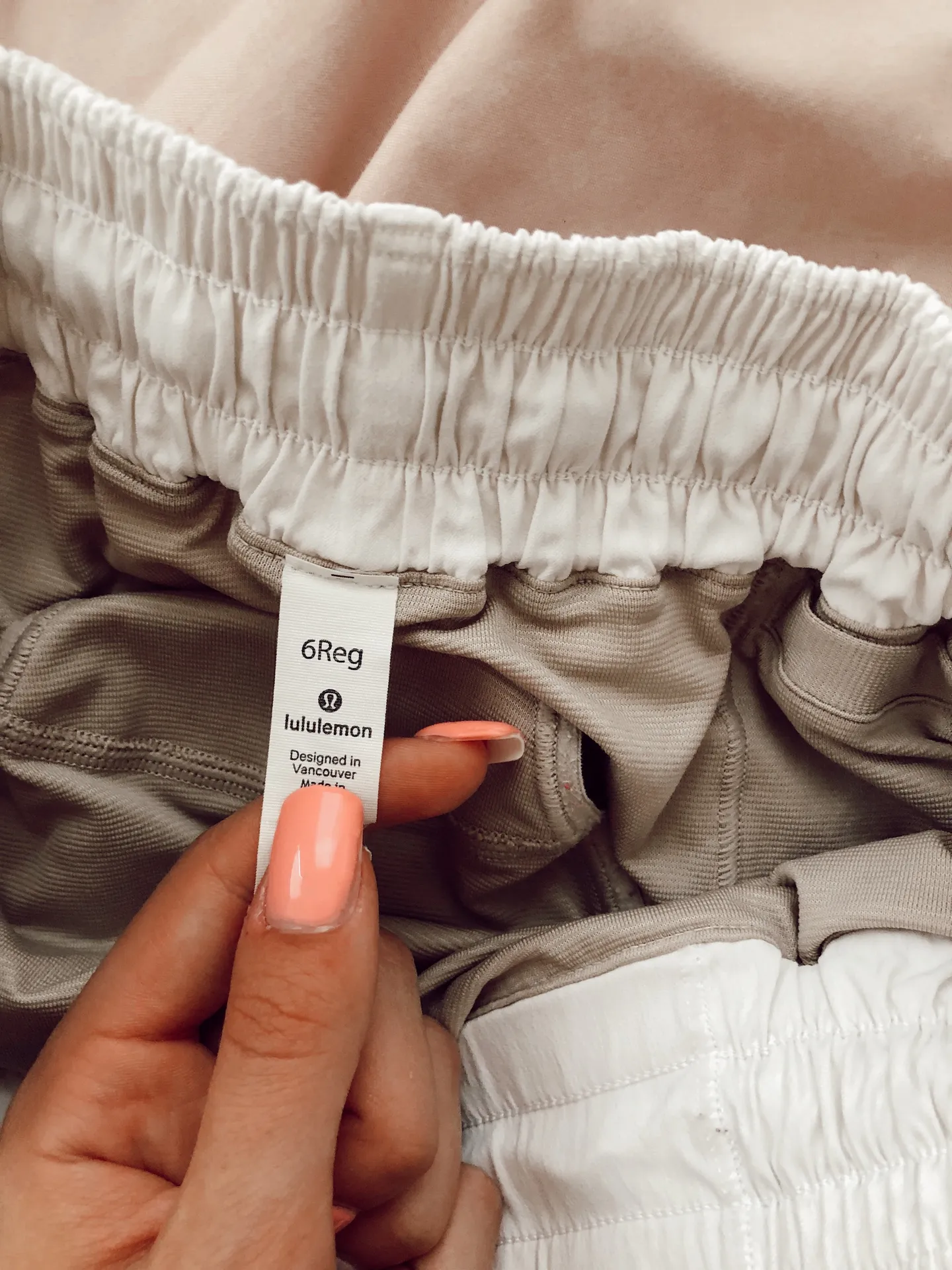 Lululemon White Shorts - Image 4