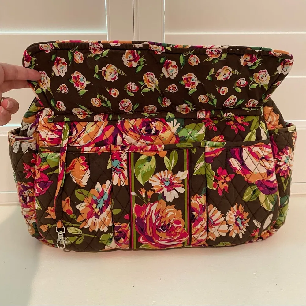 Vera Bradley  English Rose Diaper Bag - Image 3