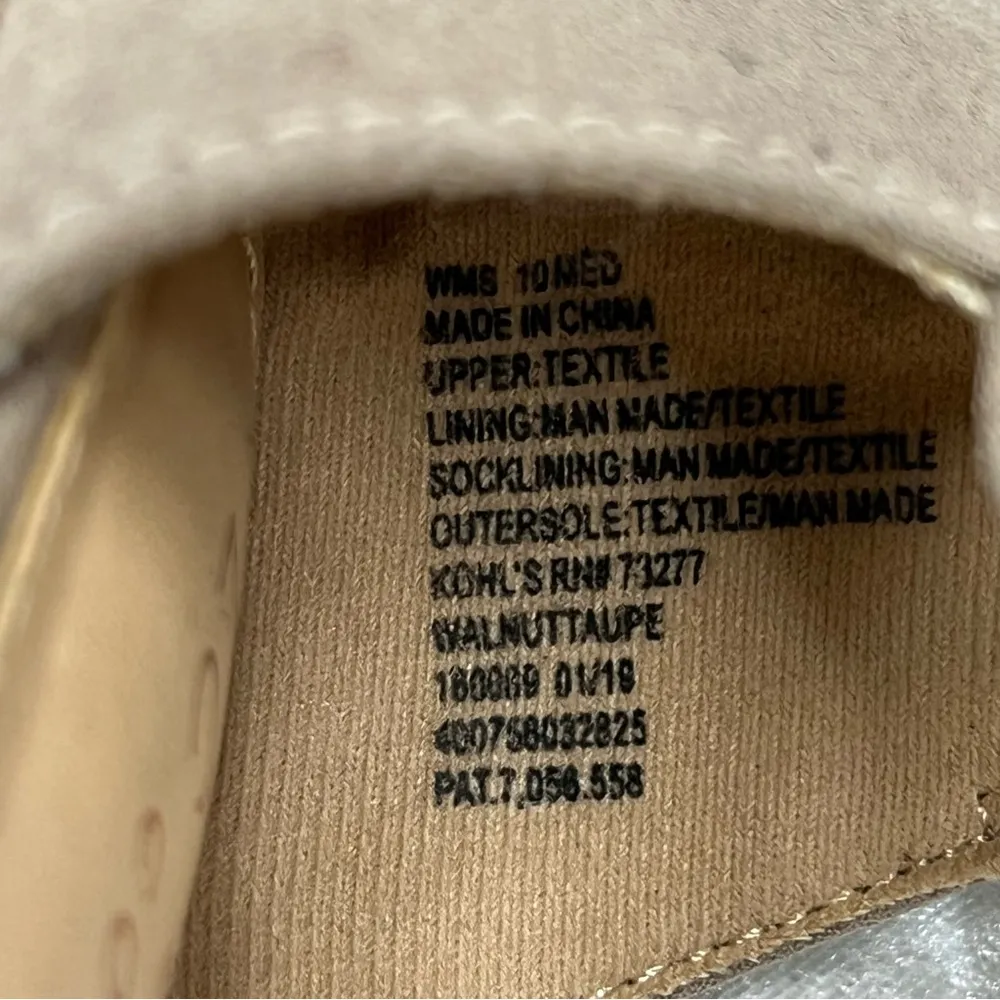 Lauren Conrad Walnut Taupe Women's High Heel Sandals size 10 Medium - Image 9