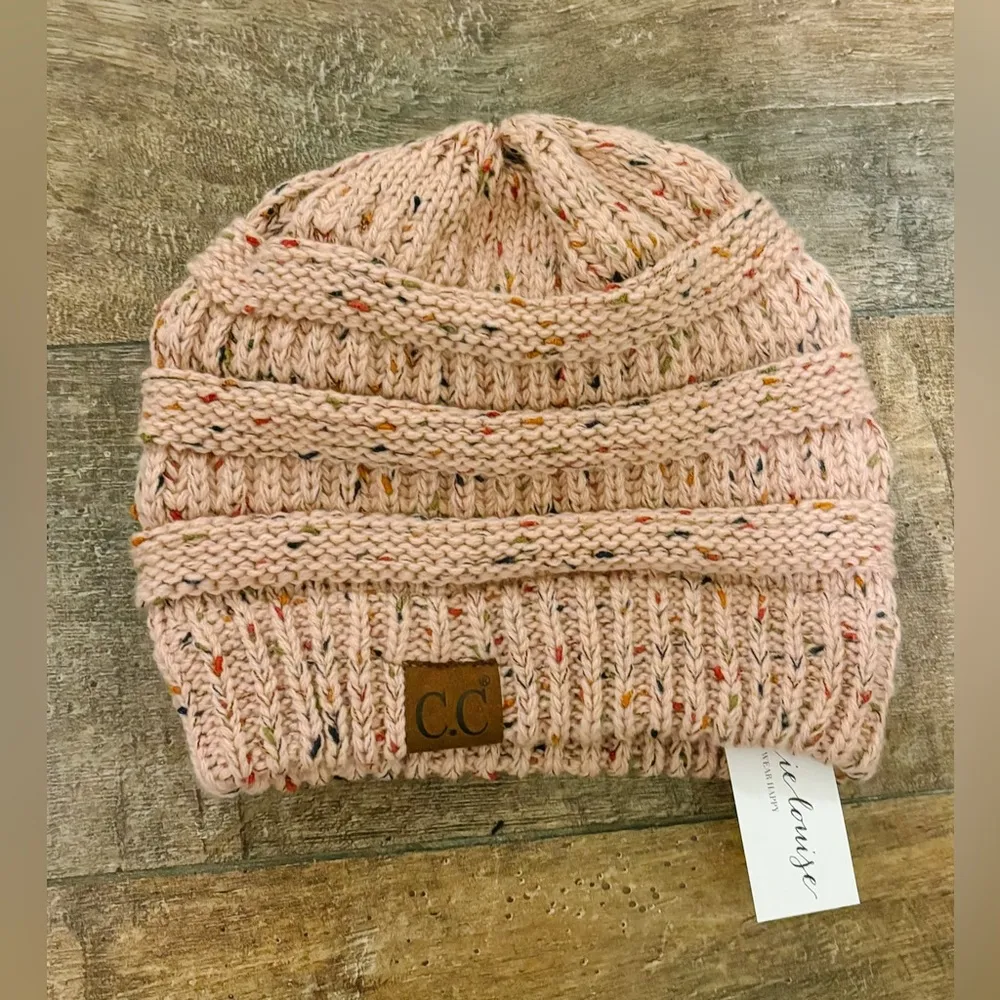 C.C Trendy Warm Chunky Soft Stretch Cable Knit Beanie - Image 6