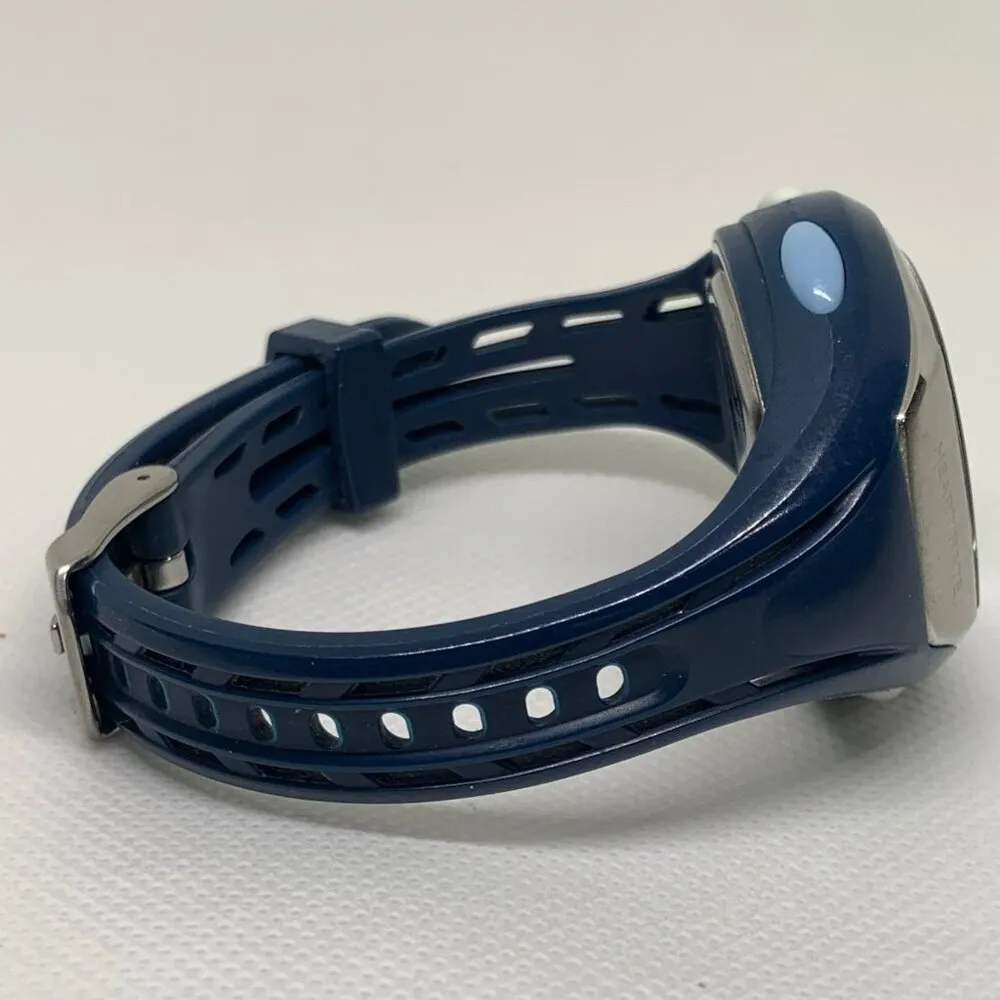 Reebok 50MWR Digital Watch heart rate Stopwatch Blue Buckle Band 37mm running - Image 6