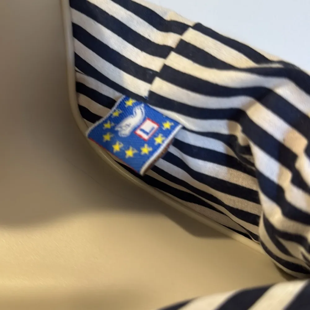 Vintage Greece Mykonos Jacket Women Embroidered“Cruising The Aegean Sea" large Red - Image 5